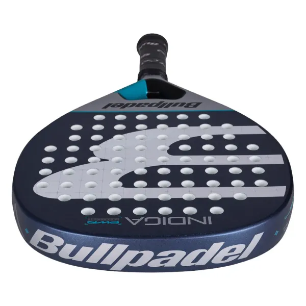 Ракетка для падела BULLPADEL Indiga Power 26, 494416, для начинающих, стекловолокно, темносине-серый за 14&nbsp;672.70 ₽ в Москве