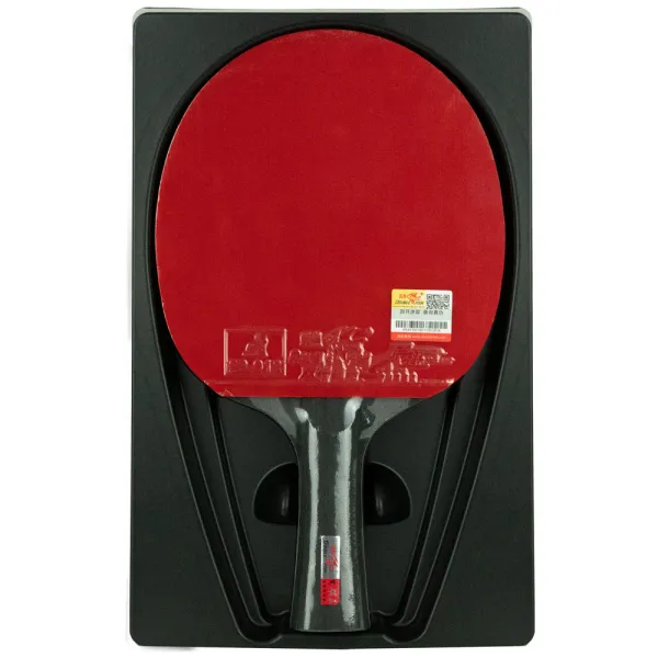 Ракетка для н/т DOUBLE FISH Black Carbon King Racket 5*****, для професс.,ITTF Appr.,накл.2,1,мм за 6&nbsp;434.50 ₽ в Москве