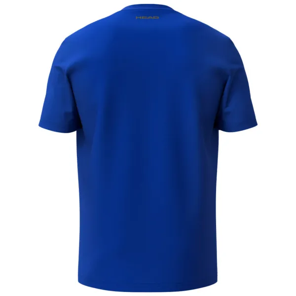 СЦ*Футболка мужская HEAD Club Original T-Shirt M 811855-Ro-S, р.S, хлопок,полиэстер,эластан, синий за 2&nbsp;888.30 ₽ в Москве