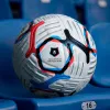 Мяч футб. KELME Russian Premier League, 7601QU5216-100, р.5, FIFA Pro, 10п, ПУ, термосш, бел-син-кр за 10&nbsp;672.60 ₽ купить в Москве