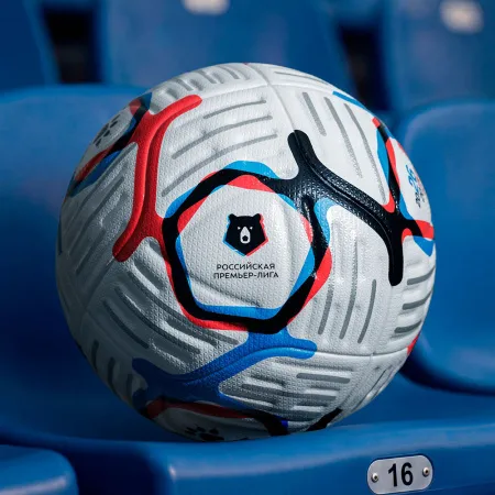 Мяч футб. KELME Russian Premier League, 7601QU5216-100, р.5, FIFA Pro, 10п, ПУ, термосш, бел-син-кр за 10&nbsp;672.60 ₽ купить в Москве