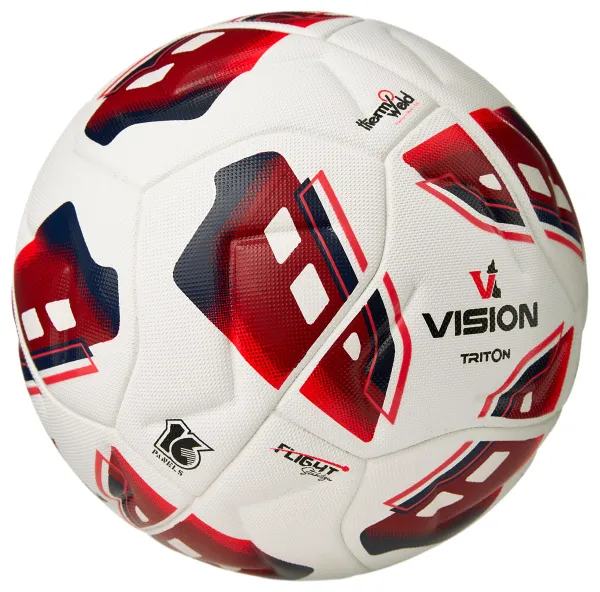 Мяч футб. VISION TRITON, FV425075, р.5,FIFA Quality Pro,MF, 16 пан, термосш.,бел-красный за 8&nbsp;007 ₽ в Москве