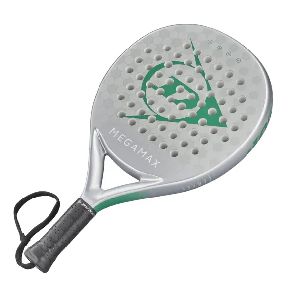 Ракетка для падела Dunlop Megamax Silver, 10370741, для начинающих, графит, серебристый за 11&nbsp;740.20 ₽ в Москве