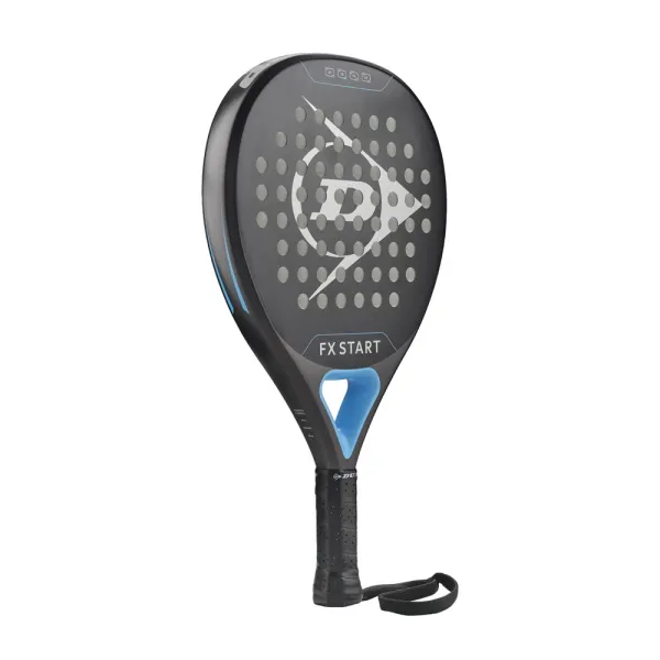 Ракетка для падела Dunlop FX Start, 10370737, для начинающих, гибрид, графит, черно-синий за 13&nbsp;175 ₽ в Москве