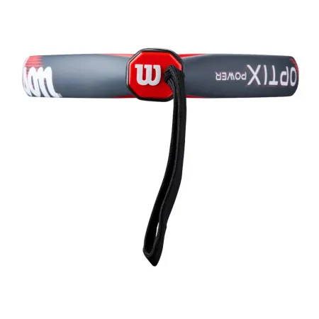 Ракетка для падела WILSON Optix V2 Power FRM RD, WR190811U2,для начин-х, стекловолокно,черно-красный за 21&nbsp;119.10 ₽ купить в Москве