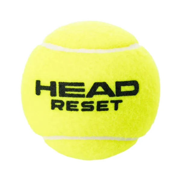 Мяч теннисный HEAD Reset 4B, 575034, крафт. упак.4 шт, половинное давление, фетр,нат.резина,желтый за 1&nbsp;055.70 ₽ в Москве