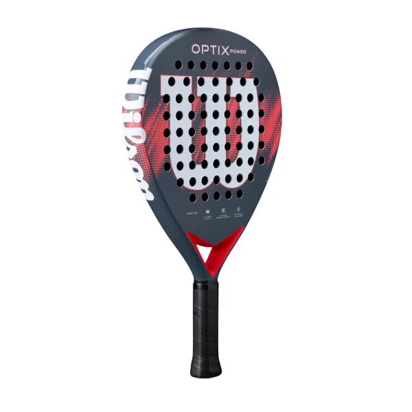 Ракетка для падела WILSON Optix V2 Power FRM RD, WR190811U2,для начин-х, стекловолокно,черно-красный за 21&nbsp;119.10 ₽ в Москве