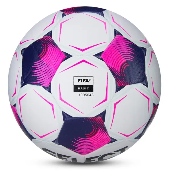 Мяч футб. SELECT Atlanta v26, 0575971011, р.5, FIFA Basic, облегч, 32п,ТПУ, гибрид.сш, бел-роз-черн. за 4&nbsp;712.40 ₽ в Москве