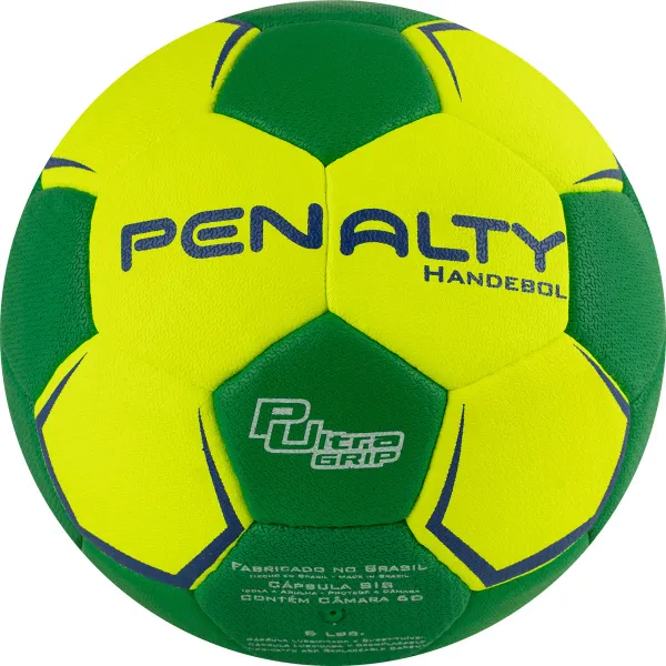 СЦ*Мяч ганд. PENALTY HANDEBOL SUECIA H2L ULTRA GRIP FEMININO, 5115615300-U,р.2,PU,руч.с,жел-зел за 3&nbsp;512.20 ₽ в Москве