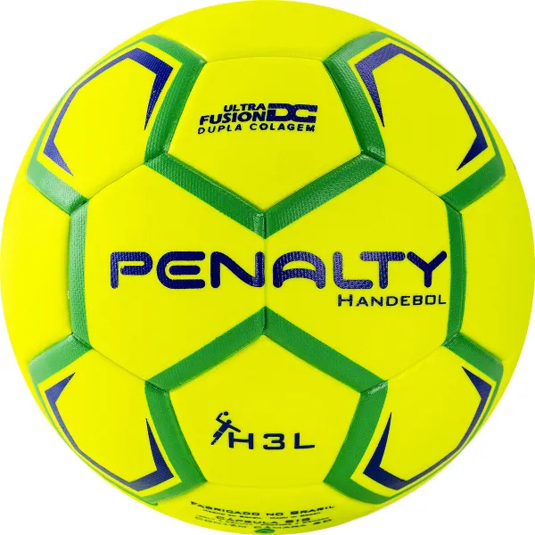 Мяч ганд. PENALTY HANDEBOL H3L ULTRA FUSION X, 5203632600-U, р.3, PU, термосшивка, жел за 3&nbsp;187.50 ₽ в Москве