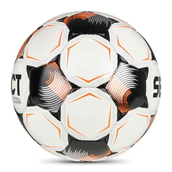 Мяч футзал. SELECT Futsal Master V26, 1043471004, р.4, Basic, 32п, ПУ, руч.сш, бело-черно-оранж за 7&nbsp;539.50 ₽ в Москве