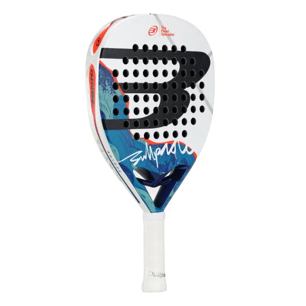 Ракетка для падела BULLPADEL Ionic Power 26, 494411, для продв. игроков, стекловолокно, сине-белый за 28&nbsp;944.20 ₽ в Москве