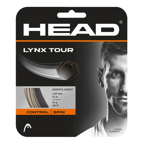 Струна теннисная HEAD Lynx Tour 16, 281790-CP, 12м, диаметр струны 1,3 мм, шампань