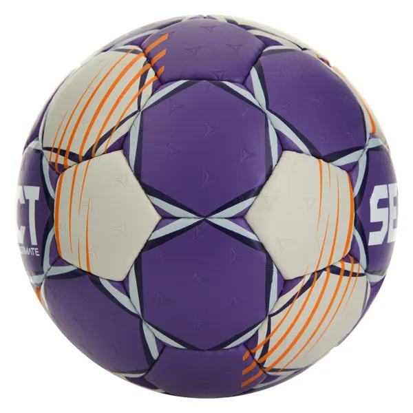 Мяч ганд. SELECT Ultimate Official EHF V24, 1612858999, Senior(р.3), EHF Appr, ПУ, руч.сш, фиол-сер за 15&nbsp;504 ₽ в Москве