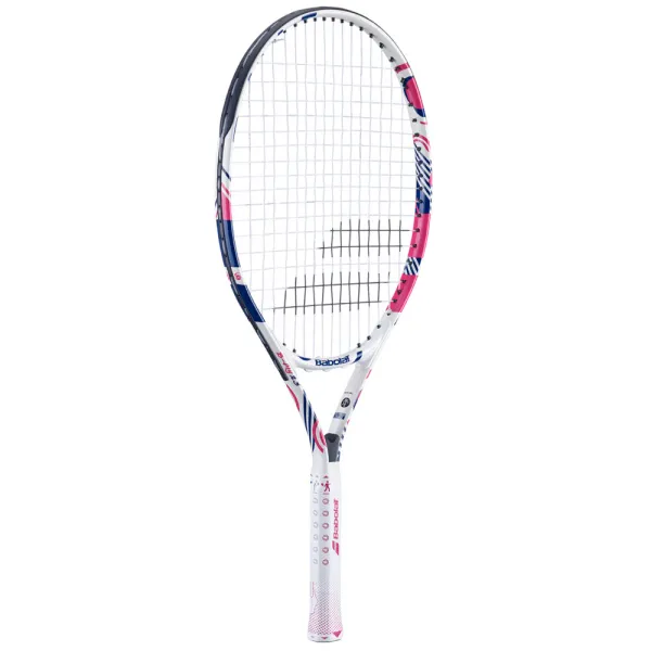 Ракетка б/т дет. BABOLAT B`FLY 23 Gr000, 140486, для 7-9лет, алюминий,со струнами, бело-розовый за 7&nbsp;187.60 ₽ в Москве