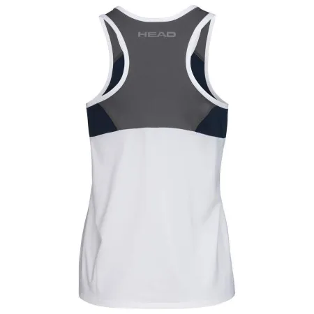 СЦ*Майка жен. HEAD Club 22 Tank Top W 814461-WHDB-L, р.L, 92% полиэстер, 8% эластан, белый за 3&nbsp;500.30 ₽ купить в Москве