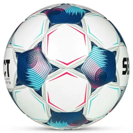 Мяч футб. SELECT Brillant Super TB V25, 3615971002,р.5, FIFA PRO, ПУ, 32 пан. термосш, бело-синий за 17&nbsp;503.20 ₽ купить в Москве