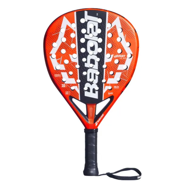 Ракетка для падела BABOLAT Veron Juan Lebron 3.0, 150182,для продв.игр., стекловолокно, оранжево-чер за 36&nbsp;908.70 ₽ в Москве