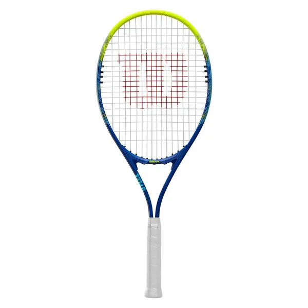 Ракетка б/т Wilson Impact Gr3, WR198910U3,для люб., алюминий, со струнами, сине-салатовый за 6&nbsp;358 ₽ в Москве