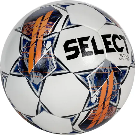 Мяч футзал. SELECT Futsal Master Grain V22, 1043460006, р.4, Basic, 32п, ПУ, руч.сш, бел-син-ор за 7&nbsp;206.30 ₽ купить в Москве