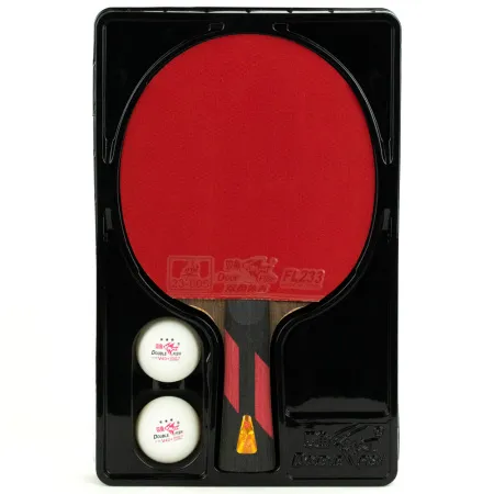 Ракетка для н/т DOUBLE FISH 7A+C, для професс.,ITTF Appr.,накл.2,1мм,+ 2 мяча V40+мм ITTF Appr за 3&nbsp;559.80 ₽ купить в Москве