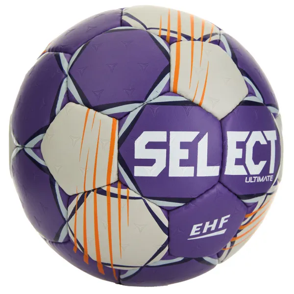 Мяч ганд. SELECT Ultimate Official EHF V24, 1612858999, Senior(р.3), EHF Appr, ПУ, руч.сш, фиол-сер за 15&nbsp;504 ₽ в Москве