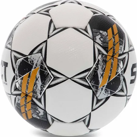 Мяч футб. SELECT Super V23, 3625560001,р.5, FIFA PRO, 32пан, ПУ-микрофибра,руч.сш, бело-черн-золотой за 10&nbsp;516.20 ₽ купить в Москве