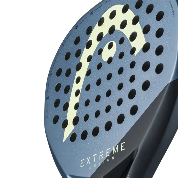 Ракетка для падела HEAD Extreme Motion, 223135, для профессионалов, углеродное волокно, темно-синий за 26&nbsp;894 ₽ в Москве