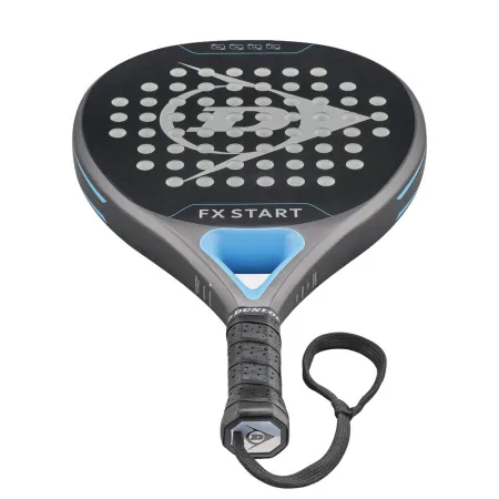 Ракетка для падела Dunlop FX Start, 10370737, для начинающих, гибрид, графит, черно-синий за 13&nbsp;175 ₽ купить в Москве
