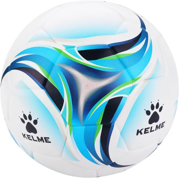 Мяч футб. KELME Vortex 18.2, 8301QU5021-113, р.5, 32 панели, ПУ, термосшивка, бело-синий за 6&nbsp;045.20 ₽ в Москве