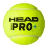 Мяч для падела HEAD Padel Pro+, 540203, уп.3 шт, FIP Approved, войлок,нат.резина,желтый за 933.30 ₽ купить в Москве
