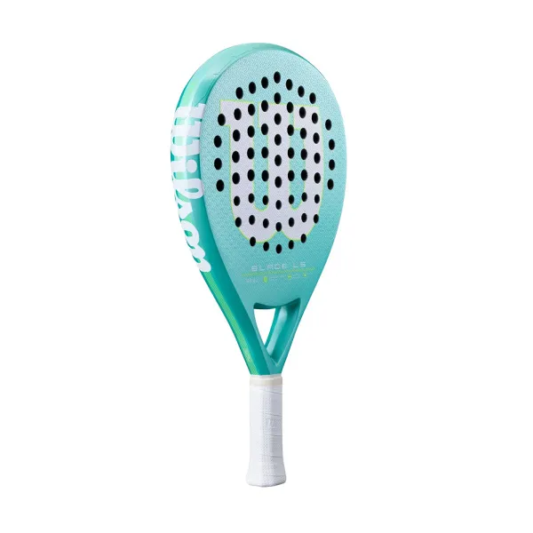 Ракетка для падела WILSON Blade LS V4, WR203711U2,для игроков средн.уровня, стекловолокно, бирюзовый за 30&nbsp;258.30 ₽ в Москве