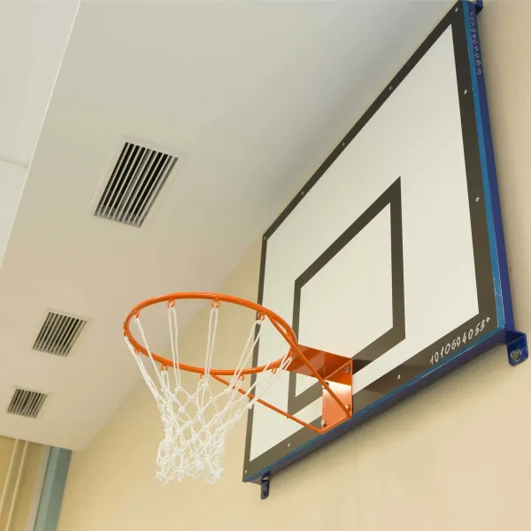 Щит баскетбольный тренировочный пристенный (фанера 15 мм, металлокаркас) 900х1200 мм ZAVODSPORTA за 17&nbsp;360 ₽ в Москве