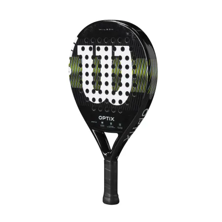 Ракетка для падела WILSON Optix V1 Black, WR181611U2, для начин-х, стекловолокно, черный за 17&nbsp;399.50 ₽ купить в Москве