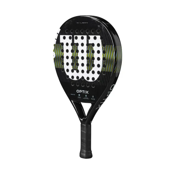 Ракетка для падела WILSON Optix V1 Black, WR181611U2, для начин-х, стекловолокно, черный за 17&nbsp;399.50 ₽ в Москве