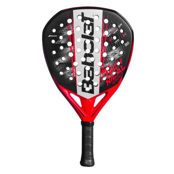 Ракетка для падела BABOLAT Technical Veron 3.0, 150183,для продв.игр., стекловолокно, черно-красный