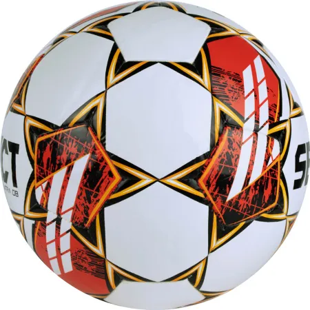 Мяч футб. SELECT Contra DB V23, 0854160300, р.4, FIFA Basic, 32 пан, ПУ, гибрид.сш, бел-чер-красн за 4&nbsp;455.70 ₽ купить в Москве