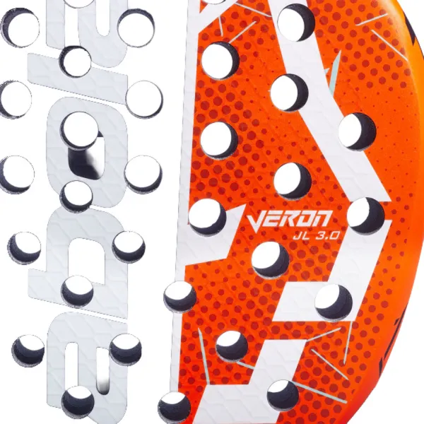 Ракетка для падела BABOLAT Veron Juan Lebron 3.0, 150182,для продв.игр., стекловолокно, оранжево-чер за 36&nbsp;908.70 ₽ в Москве