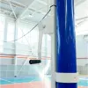 Волейбольные стойки универсальные со стаканами и механизмом натяжения троса ZAVODSPORTA за 41&nbsp;400 ₽ купить в Москве